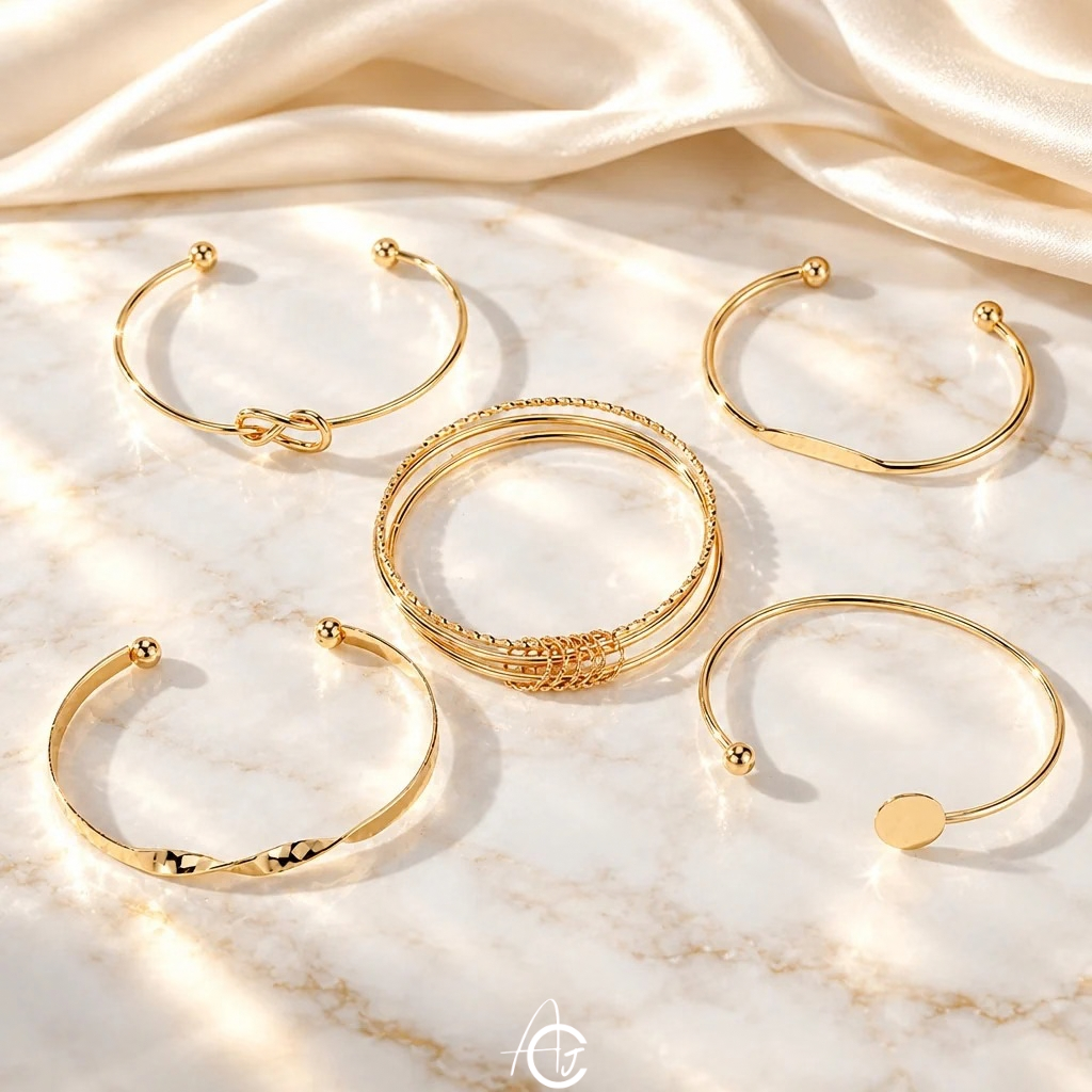 Golden Stack Bracelet