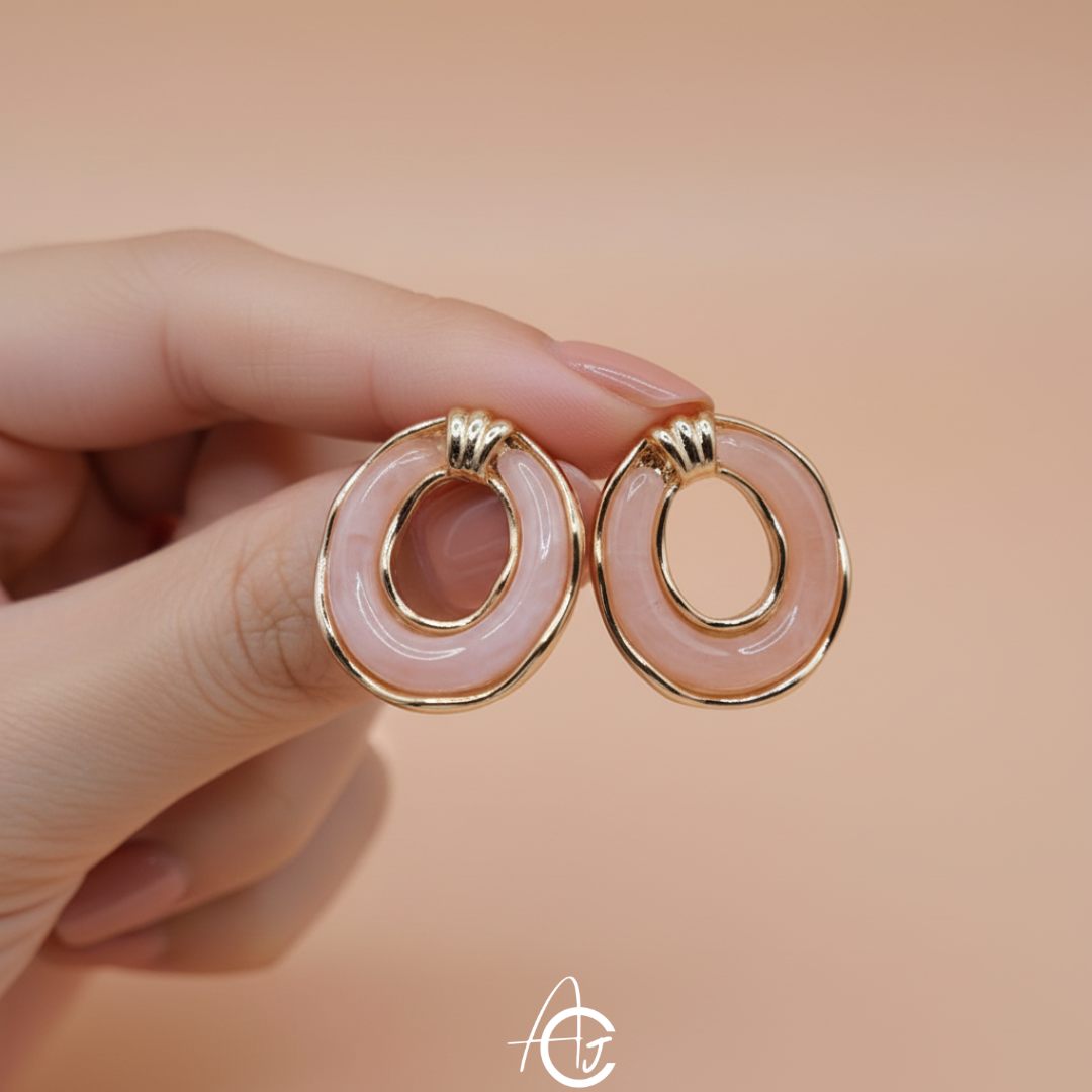 Semi Precious Stone Earrings