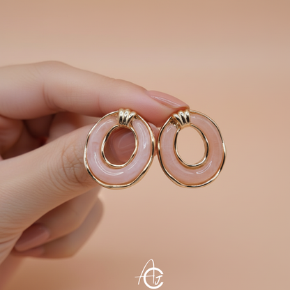 Semi Precious Stone Earrings