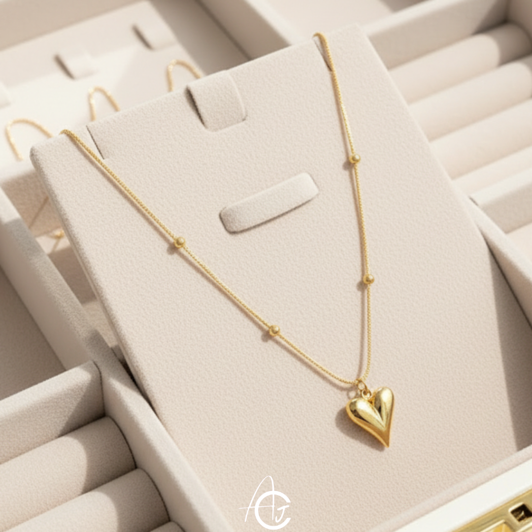 Hearty Beaded Necklace