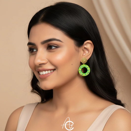 Statement Earrings : Handmade