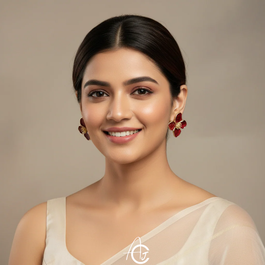 Pretty Flower Earrings