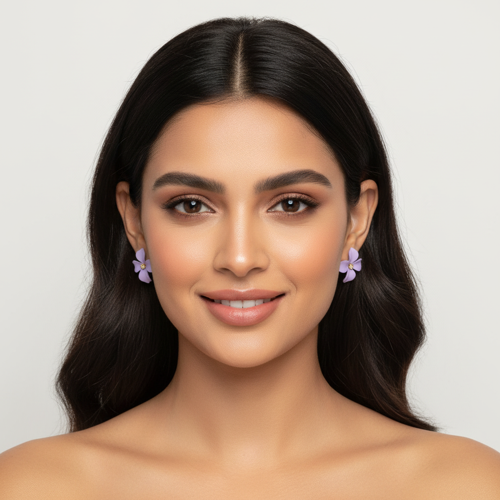 Pretty Flower Earrings