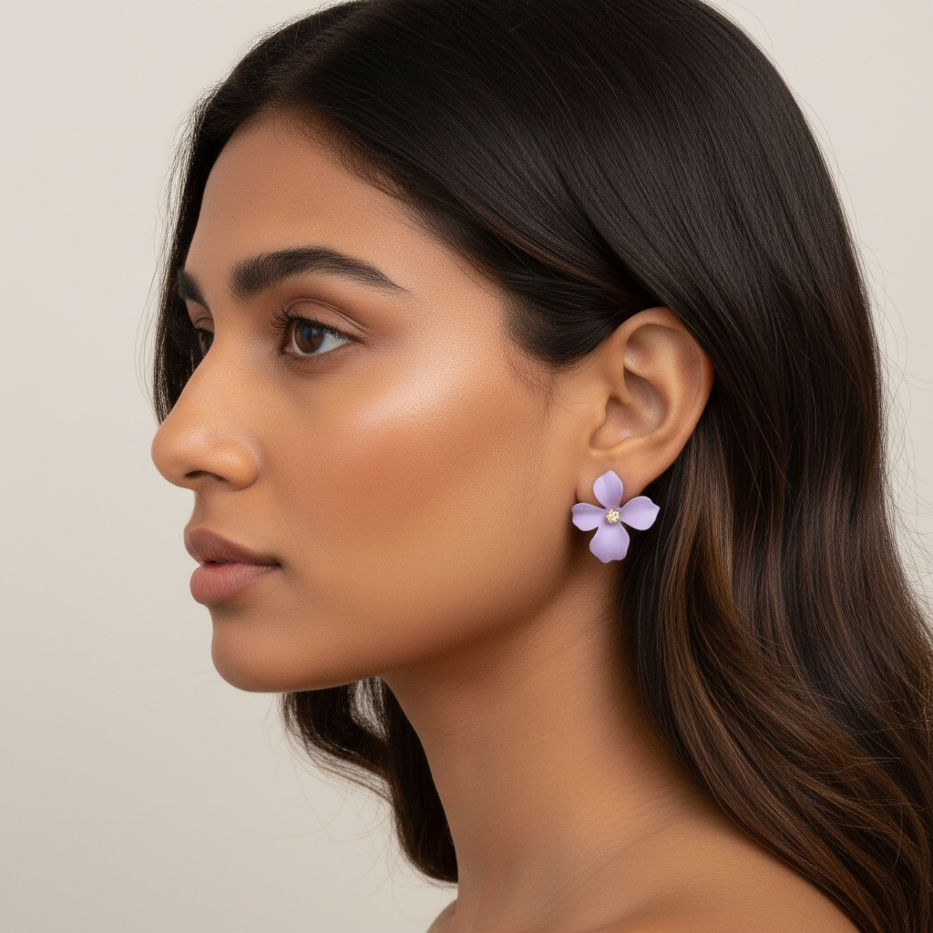 Pretty Flower Earrings