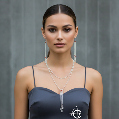 Chain Necklace set : Handmade