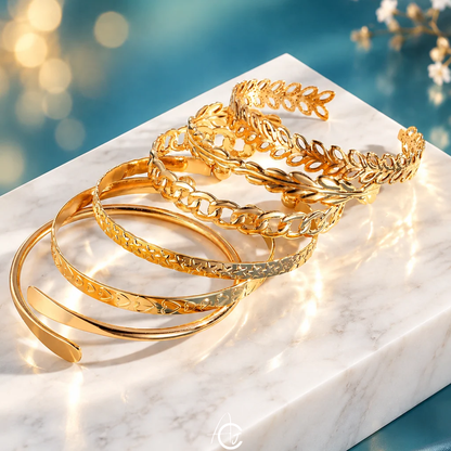 Golden Layered Bracelet