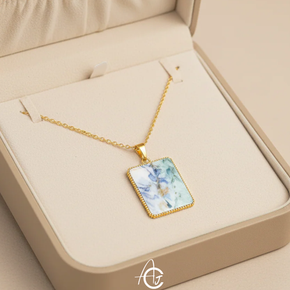 Fluid Necklace : Handmade