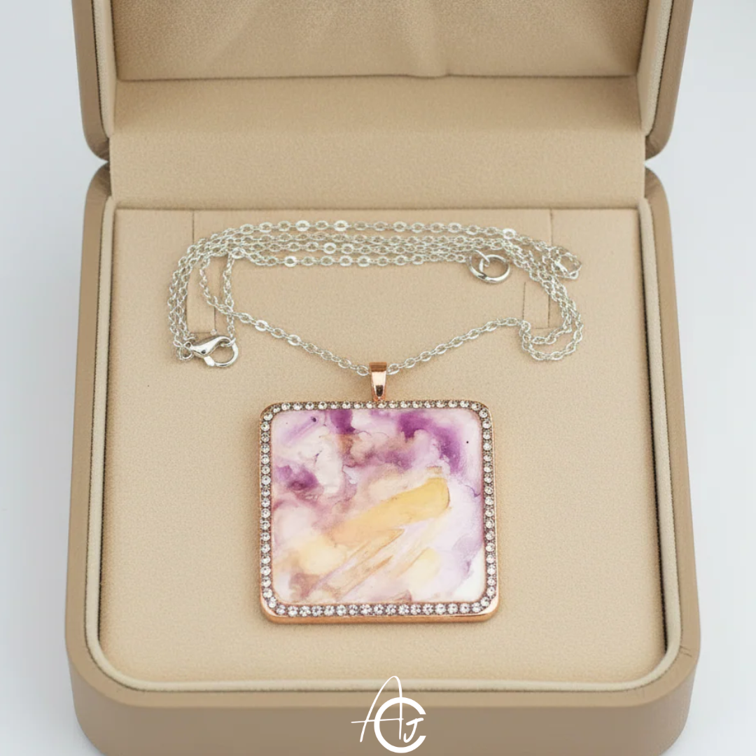 Fluid Necklace : Handmade