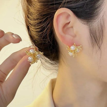 Pearl Statement Earrings