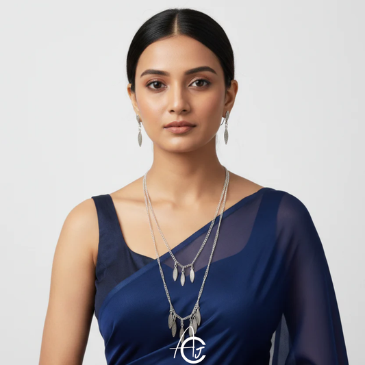Chain Necklace Set : Handmade