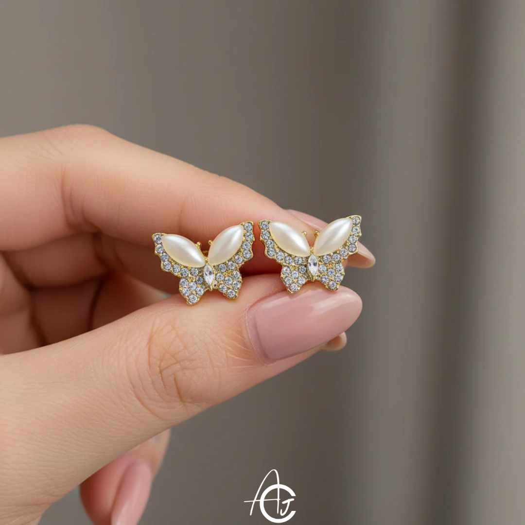 Butterfly Bling Earrings