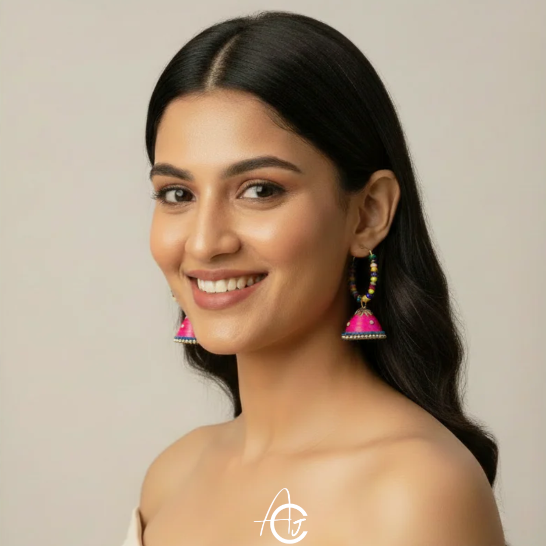 Satement Jhumka : Handmade