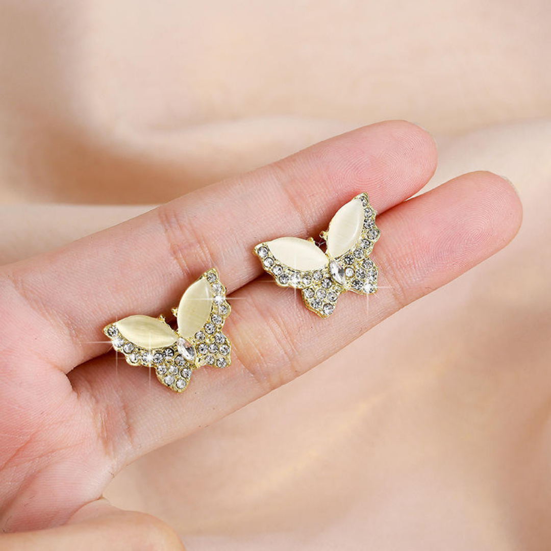 Butterfly Bling Earrings