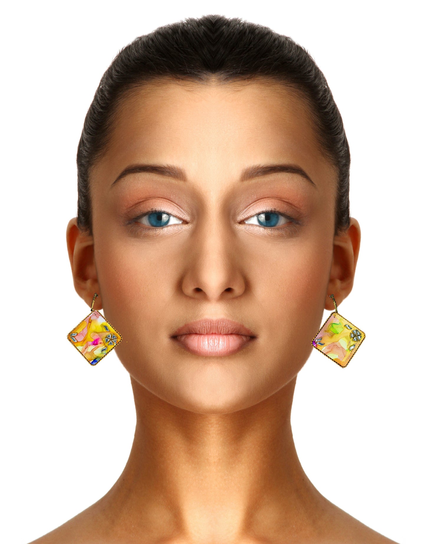 Rohini Fluid Earrings : Handmade
