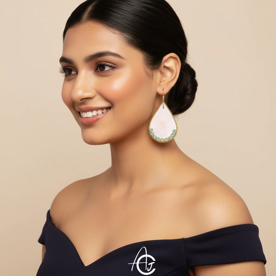 Fluid Earrings : Handmade