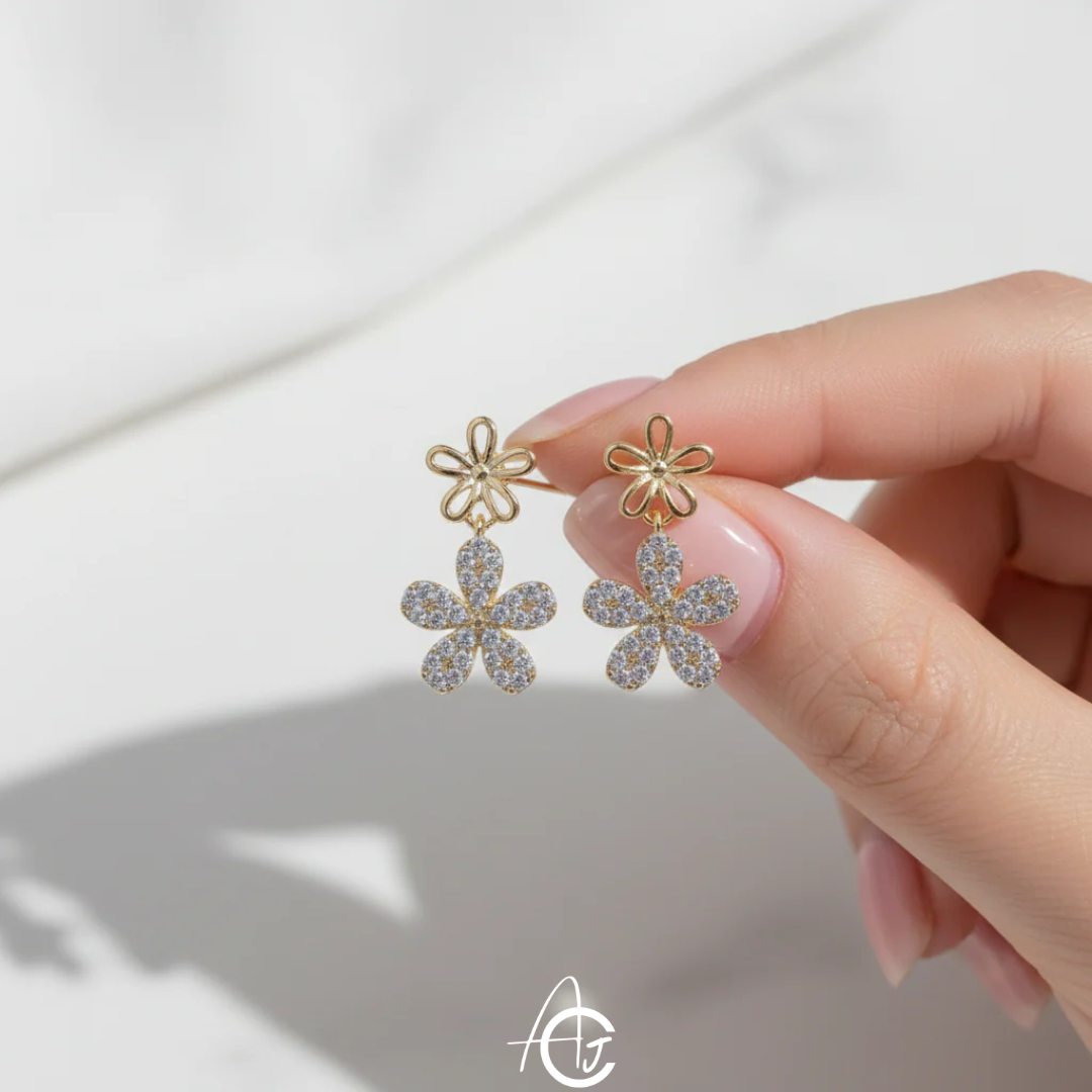Daisy Flower Earrings