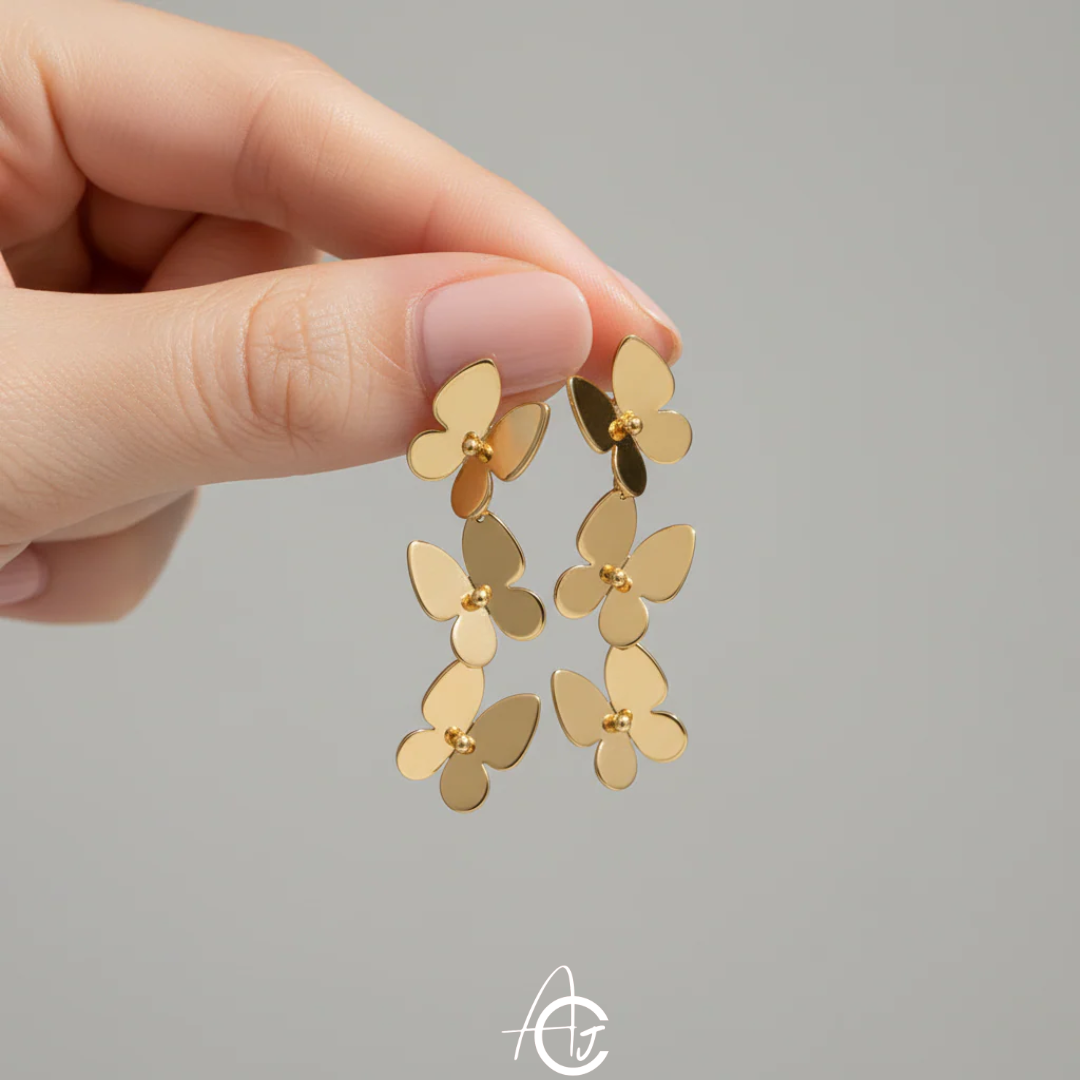 Butterfly Elongated Earrings