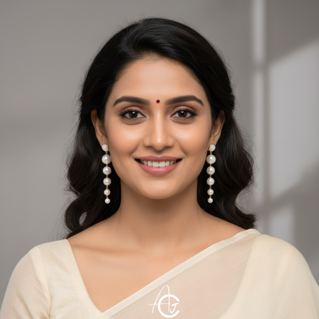 Pearl Dangle Earrings