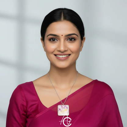 Fluid Necklace : Handmade