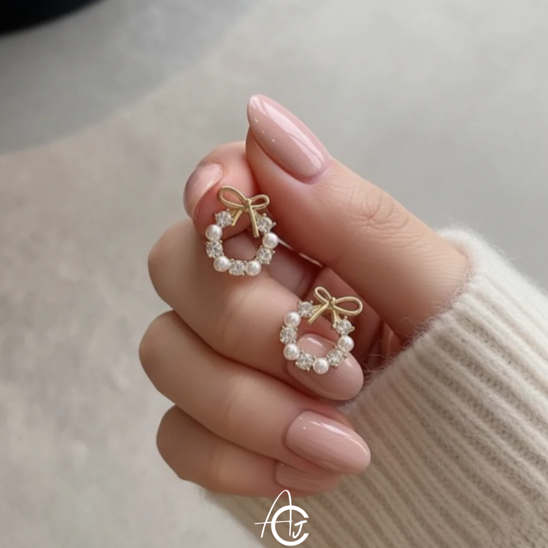 Bling Bow Earrings