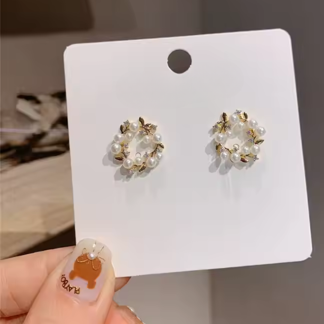 korean style earrings,korean fashion earrings,fancy stylish earrings,new trendy jewellery,inexpensive fashion jewelry,korean earrings,trending earrings designs,Pearl Earrings, Pearl Necklace