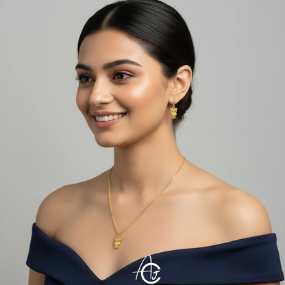 Chain Necklace set : Handmade