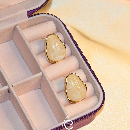 Semi Precious Stone Earrings