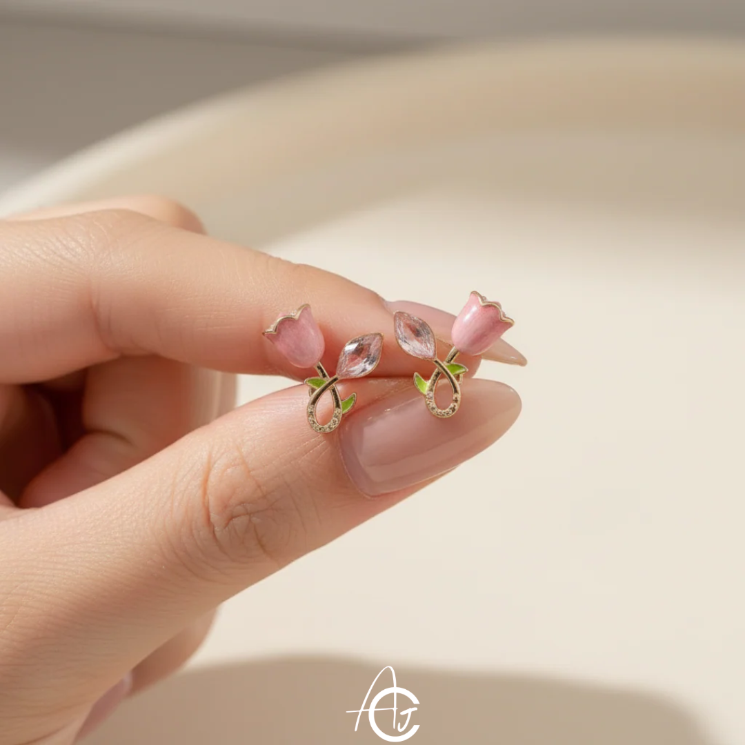 Shiney Daisy Earrings