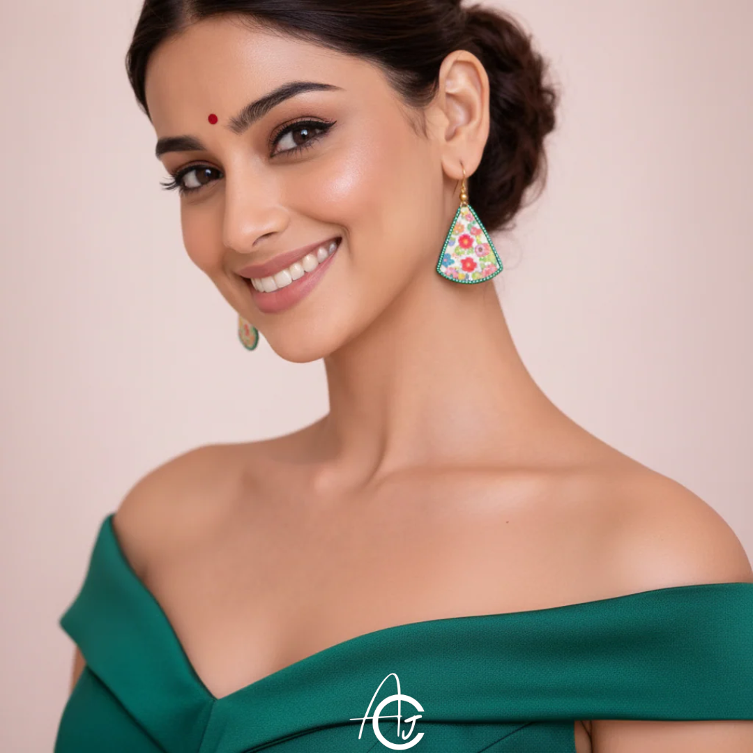 Statement Earrings : Handmade