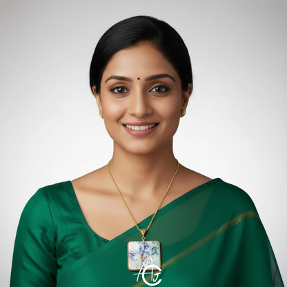 Fluid Necklace : Handmade