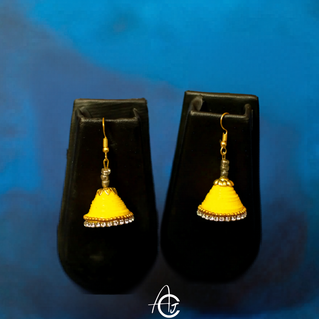Statement  Jhumka : Handmade