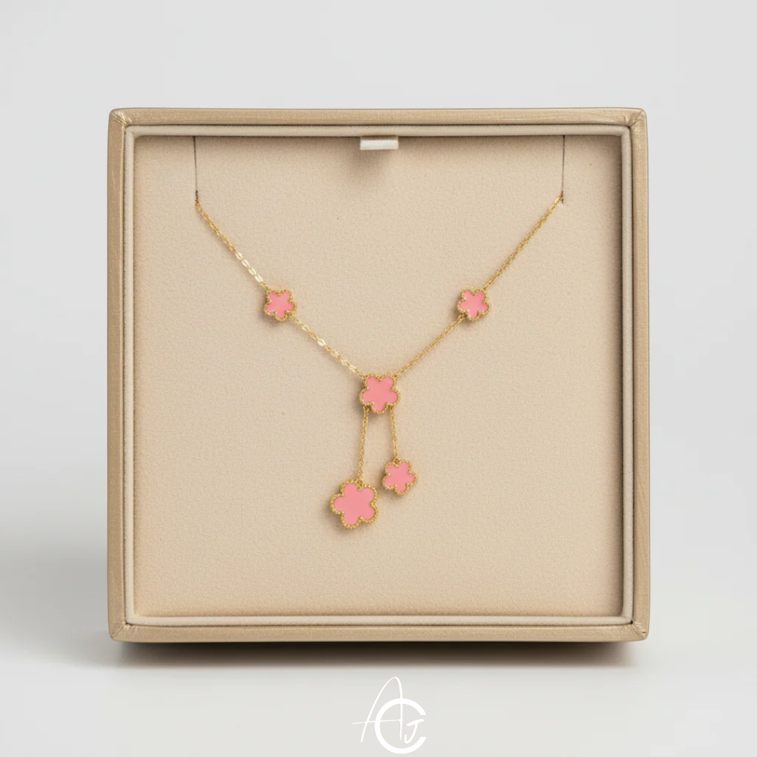 Trendy Necklace Pink