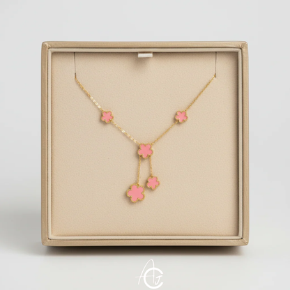 Trendy Necklace Pink