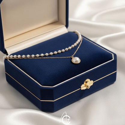 Pearl Layered Necklace