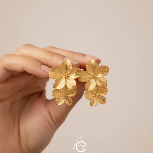Pretty Flower Earrings