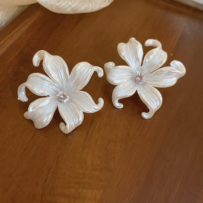 Flower Big Earrings