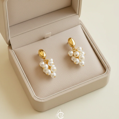 Bunch of Pearls Earrings