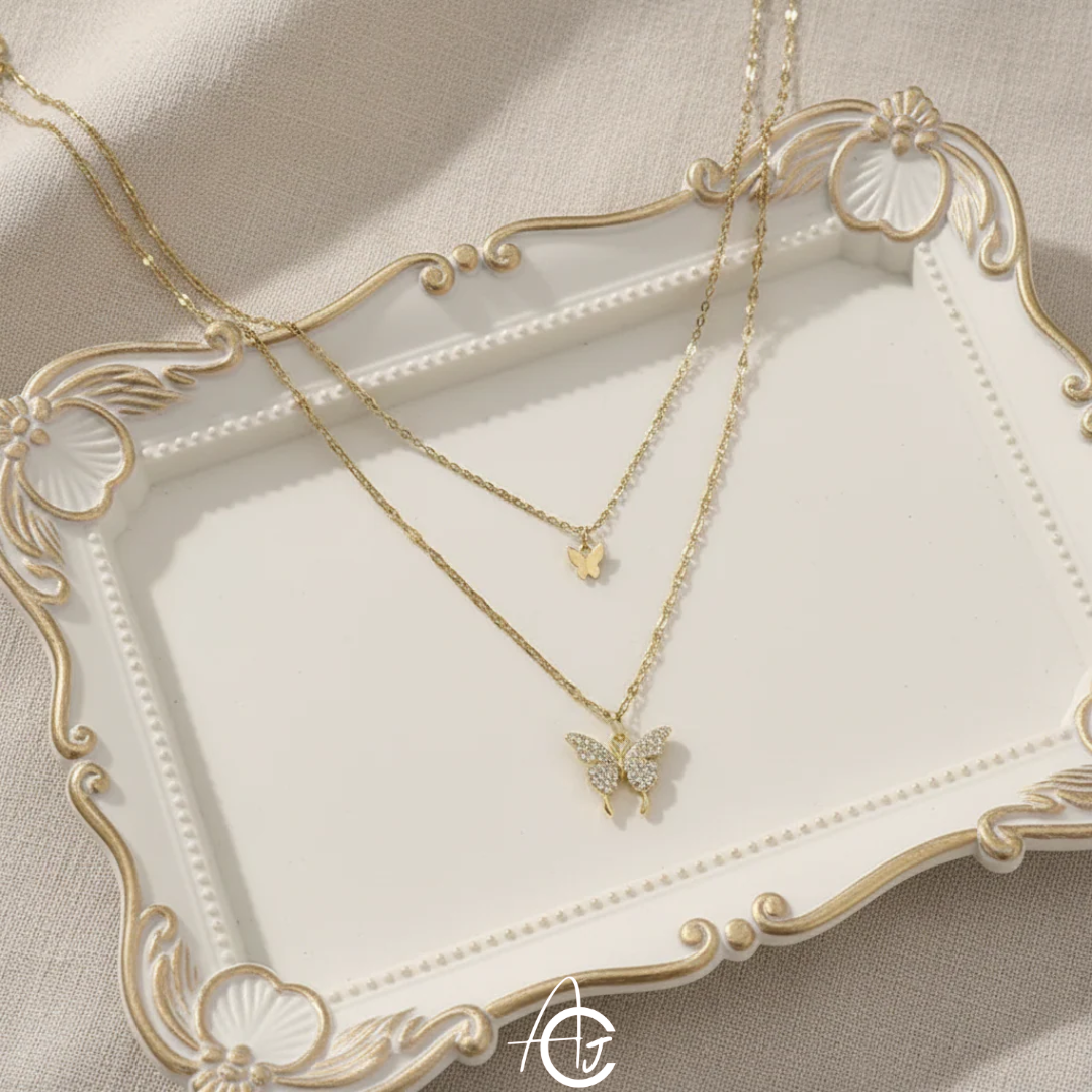 Butterfly Statement Necklace