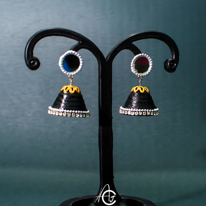Statement Jhumka Earrings : Handmade