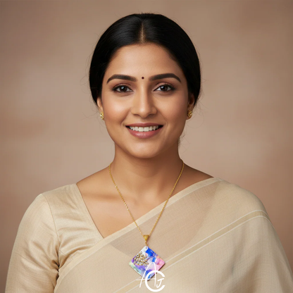 Fluid Chain Necklace : Handmade