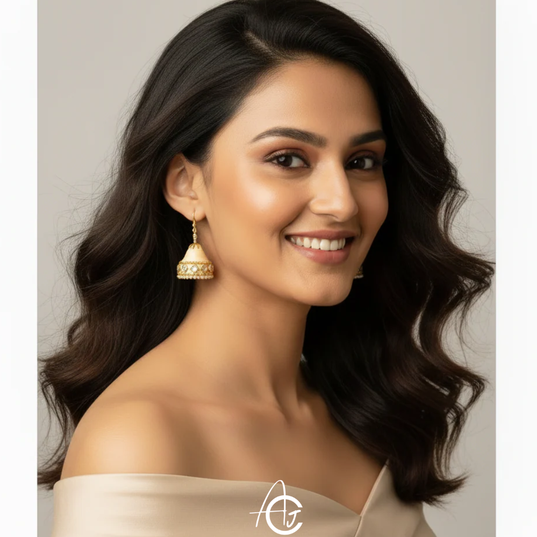 Satement Jhumka : Handmade