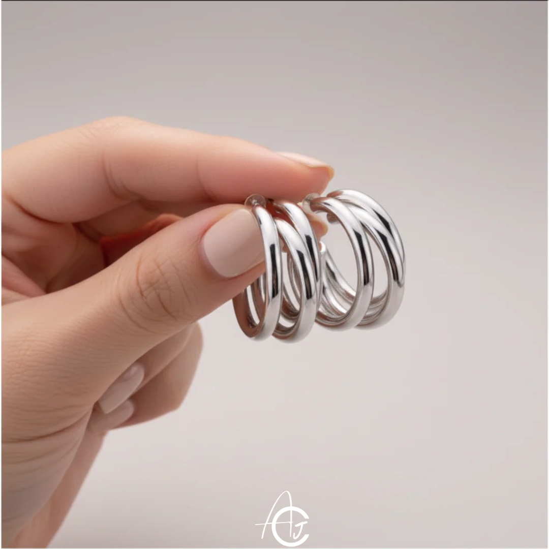 Bling Hoop Earrings