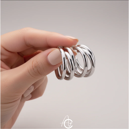 Bling Hoop Earrings