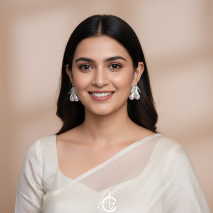 Hanging Pearls Earrings