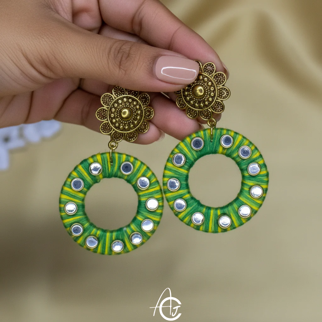 Statement Earrings : Handmade