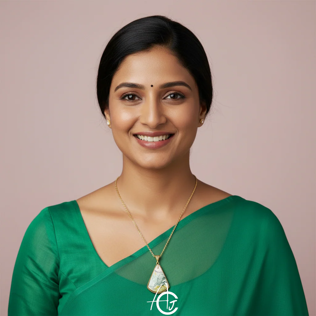 Fluid Necklace : Handmade