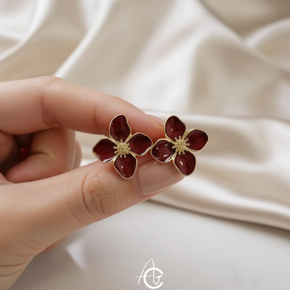 Pretty Flower Earrings