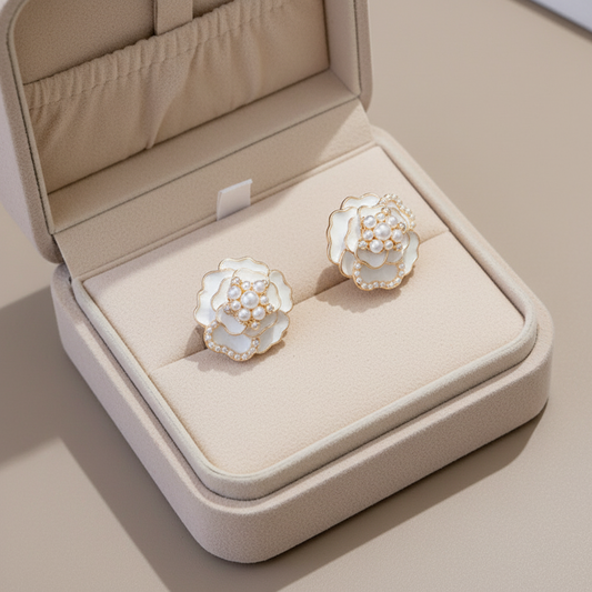 Flower Stud Earrings