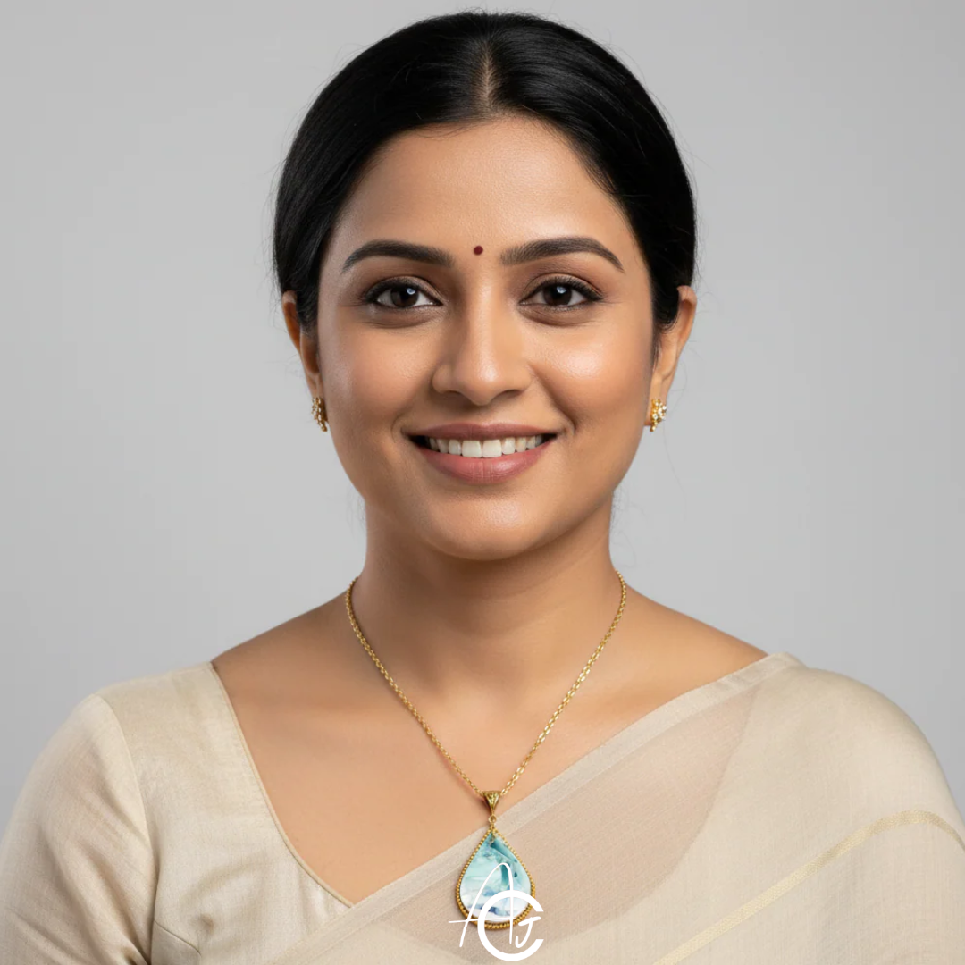 Fluid Necklace : Handmade