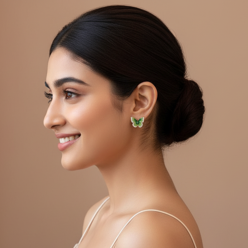 Butterfly Stud Earrings